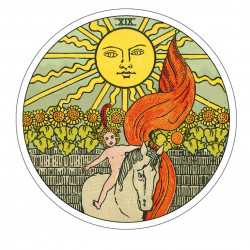 Original - Tarot Rider circular Original 1909