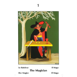 Original - Tarot Barbara walker - caja laton