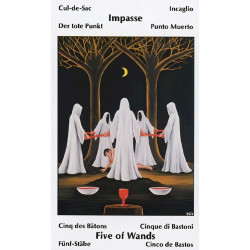 Original - Tarot Barbara walker - caja laton