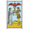 Carta 2 de Copas – Tarot Rider Waite original – Arcano Menor en español