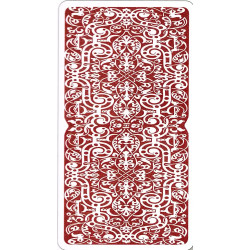 Reverso del Tarot de Marsella 1751