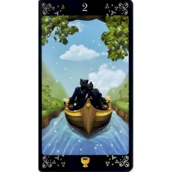 OFERTA ORIGINAL Tarot Gatos Negros
