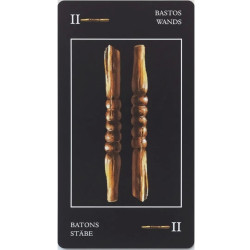 Black Tarot Original Fournier