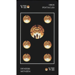 Black Tarot Original Fournier