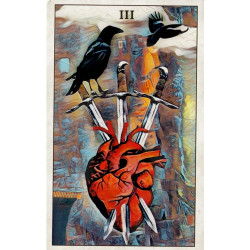 Tarot Crow - Original