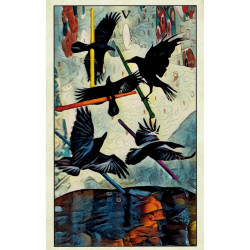 Tarot Crow - Original
