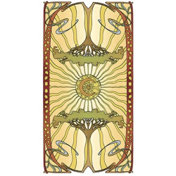 Golden Art Noveau Tarot - Original Lo Scarabeo