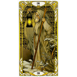 Golden Art Noveau Tarot - Original Lo Scarabeo