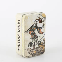 Tarot Rider Vintage Caja metalica