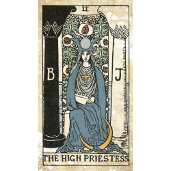 Tarot Rider Vintage Caja metalica
