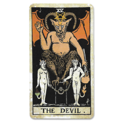 Tarot Rider Vintage Caja metalica
