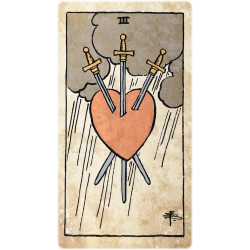 Tarot Rider Vintage Caja Metálica