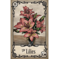 Under The  Roses Lenormand - Cartas Oraculo Original Us Games