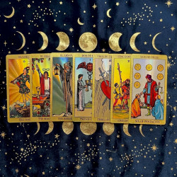 Tarot Rider Dorado - Español - Ingles