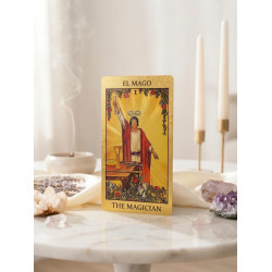 Tarot Rider Dorado - Español - Ingles
