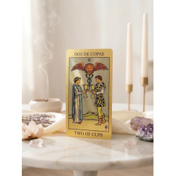 Tarot Rider Dorado - Español - Ingles